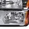 Spec-D Tuning 02-06 Chevrolet Avalanche 1500 Headlight And Bumper Light - Chrome 2LBLH-AVA02-RS - alternate 4